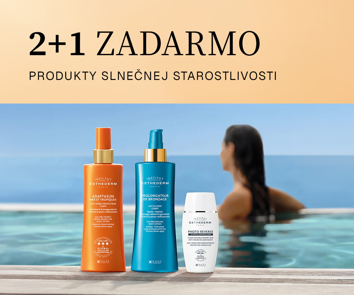  Opaľovacia starostlivosť Institut Esthederm 2+1 ZADARMO 